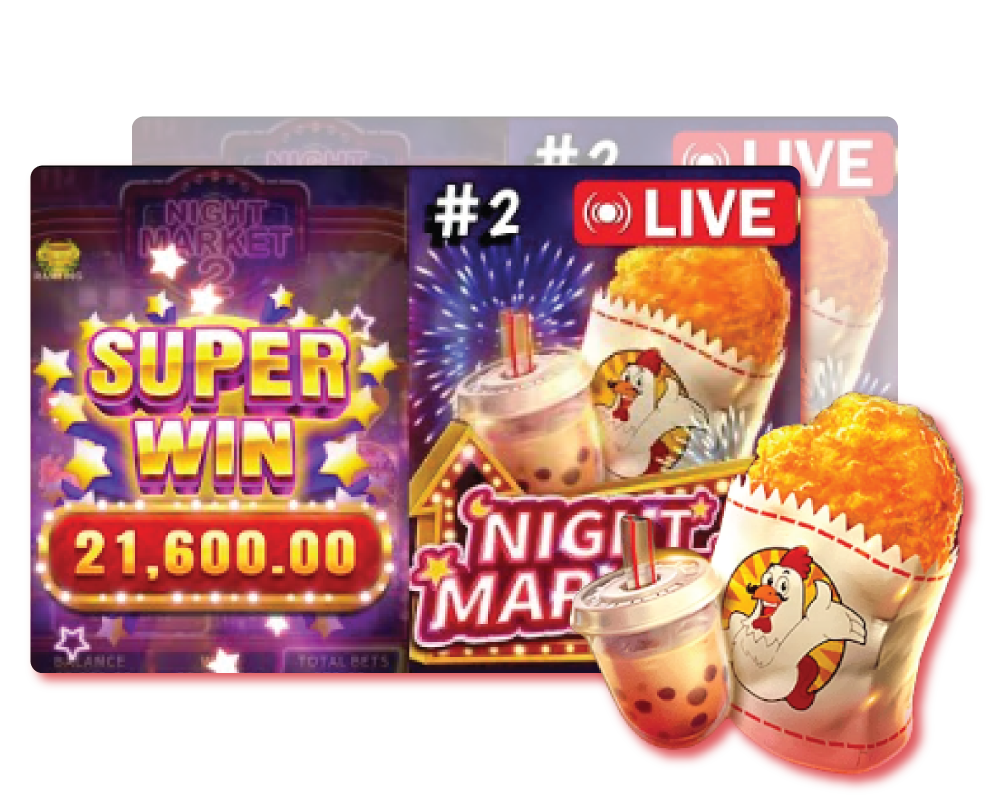 เว็บเกมสล็อตค่ายนอก เจาะลึกเกม Night Market 2-3